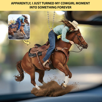 Rider Legend - Personalized Western Keychain