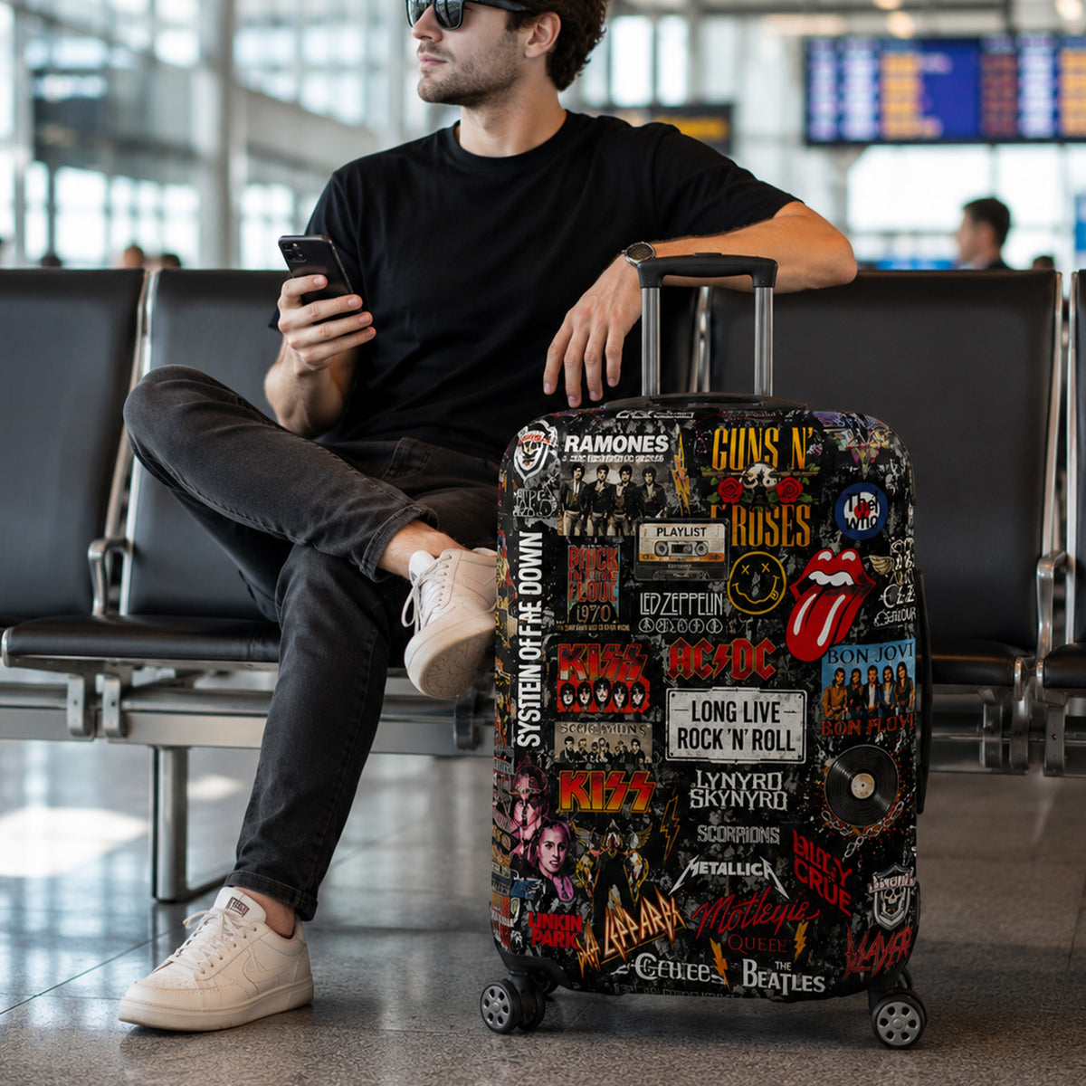 Rock Lovers - Legends Edition Luggage Cover Version 3
