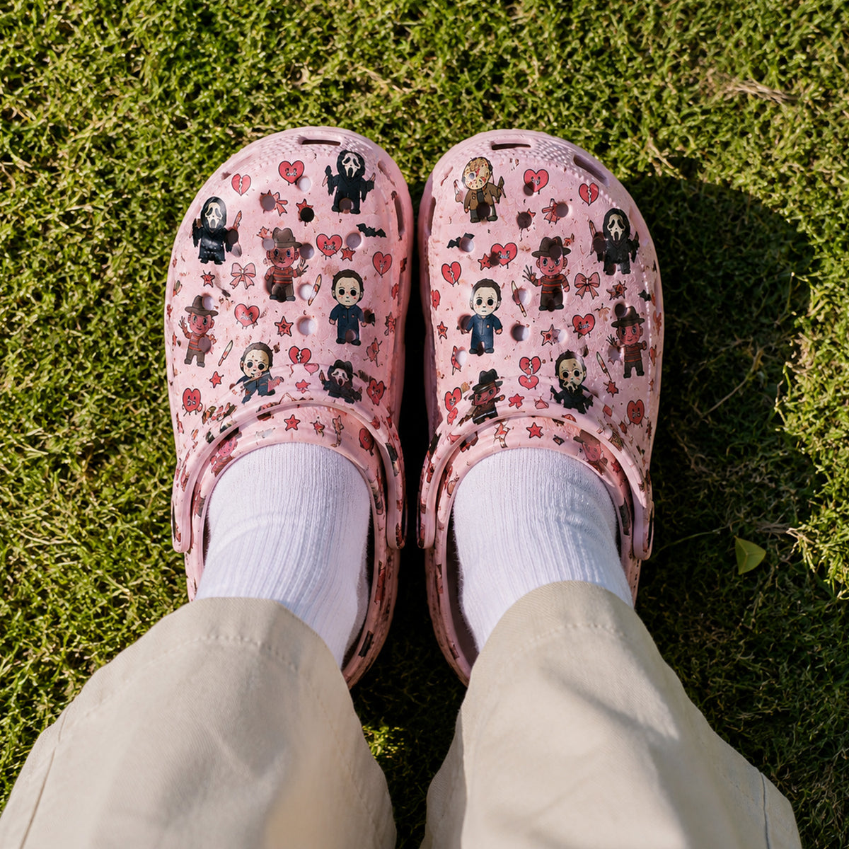 Cute Horror Halloween Crocs