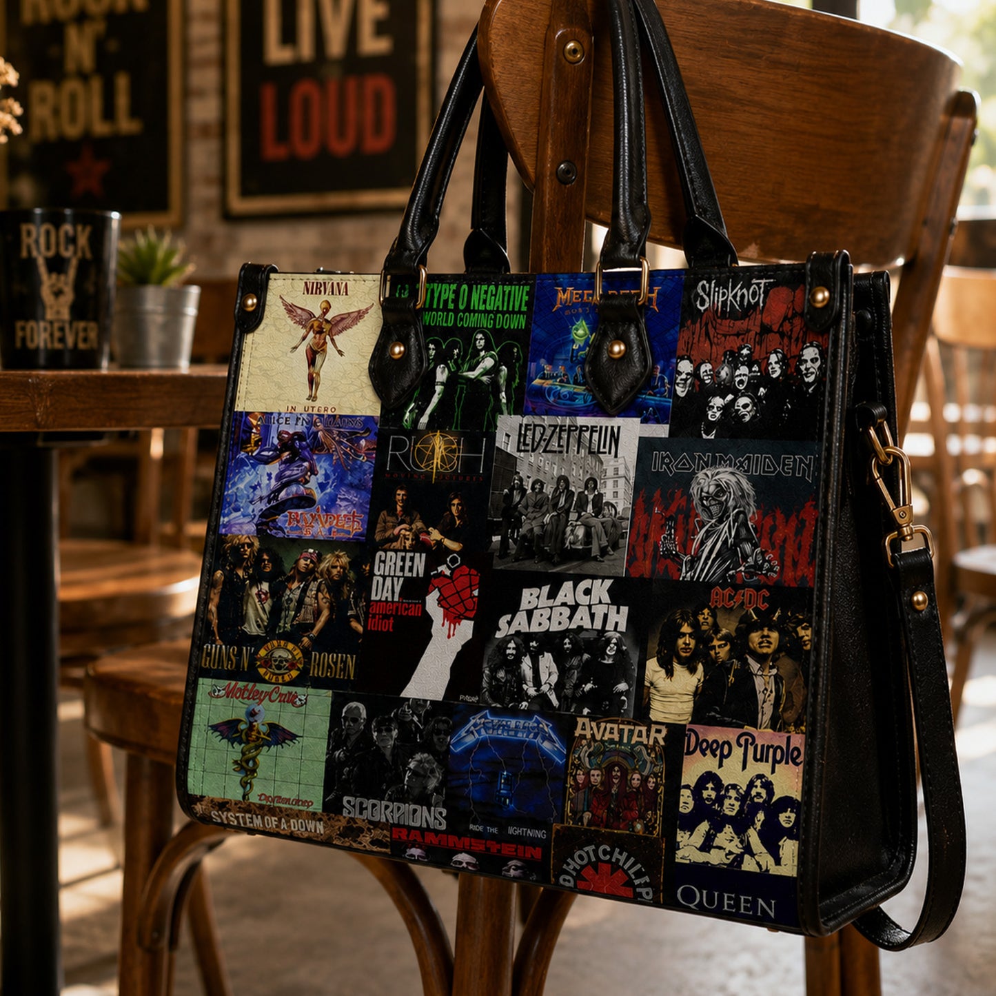 Rock Lovers - Legends Edition Leather Handbag