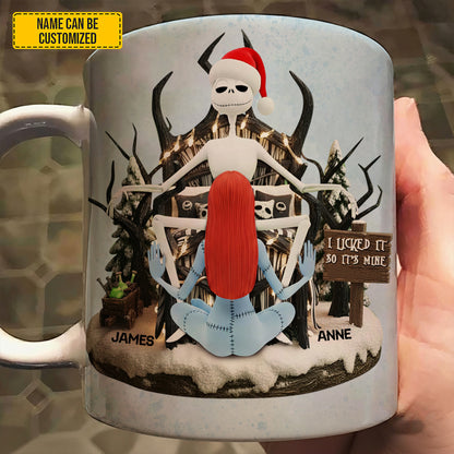 Turns Out I Like You - Personalized Couple White Mug