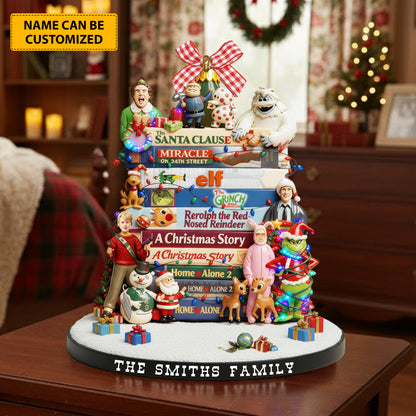 Christmas Classics – Personalized Holiday Acrylic Plaque