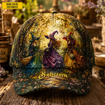 Personalized Witches In Forest Classic Cap