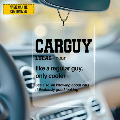 Personalized Car Guy Definition Car Hanging Ornament