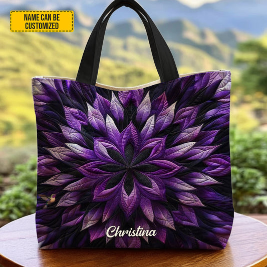 Flower Mystic - Personalized Flowers Tote Bag