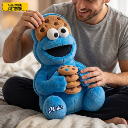 Personalized Funny Monster Custom Shaped Pillow