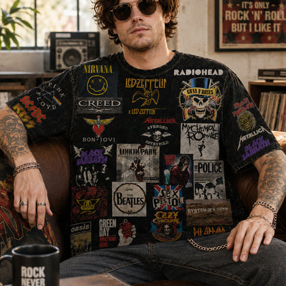 Rock Lover - Classic Legends All Over Print Shirt Version 8