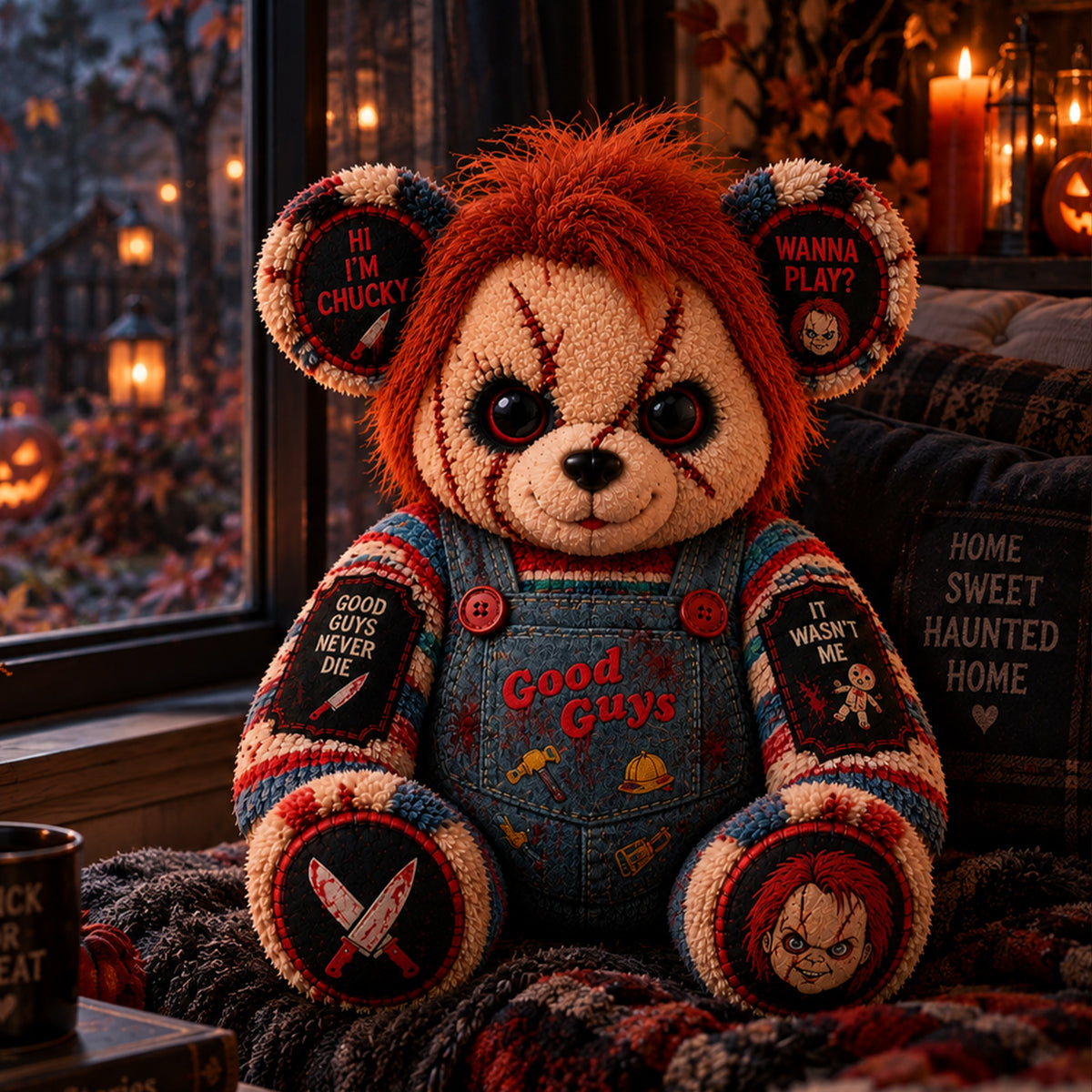 Chucky Good Guys Horror Custom Shape Pillow – Spooky Halloween Pillow