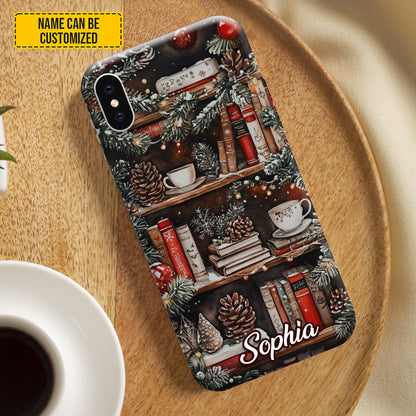 Personalized Book Christmas Phone Case