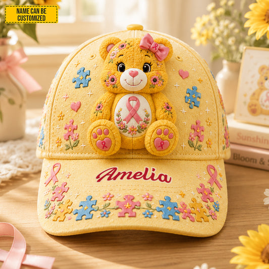 Personalized Cancer Bear Classic Cap