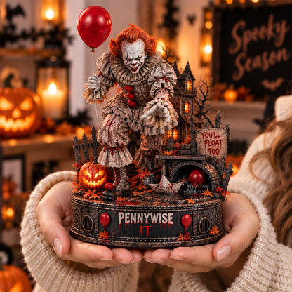 Pennywise Derry Nightmare – Collectible Acrylic Plaque Table Decor