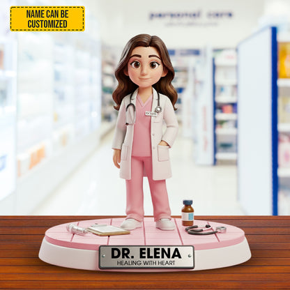 Doctor Heart – Personalized Acrylic Plaque