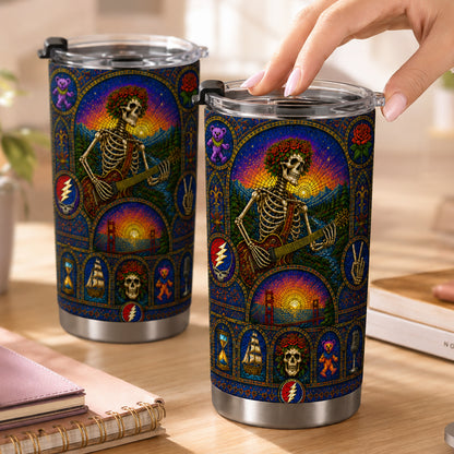 Rock Lovers - Classic Rock Legends Grateful Dead Tumbler Version 12