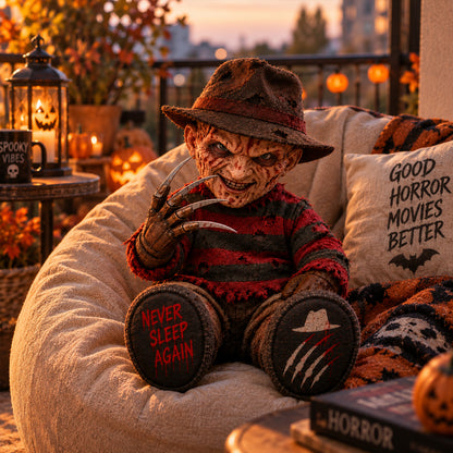 Freddy Krueger Horror Custom Shape Pillow – Creepy Halloween Collector Gift