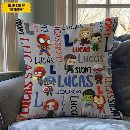 Dream Big, Little Hero – Personalized Kids Pillow