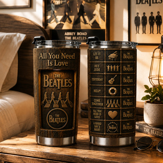 Classic Rock Memories – Vintage The Beatles Tumbler Version 19
