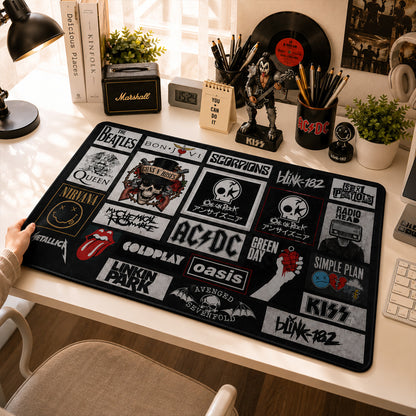 Rock Lovers – Classic Rock Legends Editions Desk Mat Version 4