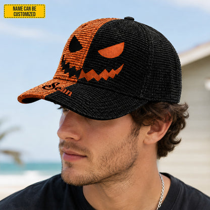 Halloween Horror Pumpkin Classic Cap Version 9