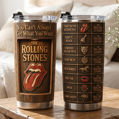 Rock Memories – Vintage The Rolling Stones Tumbler Version 21
