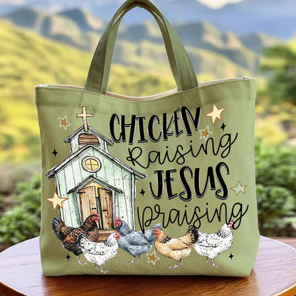 Chicken Raising - Chicken Tote Bag