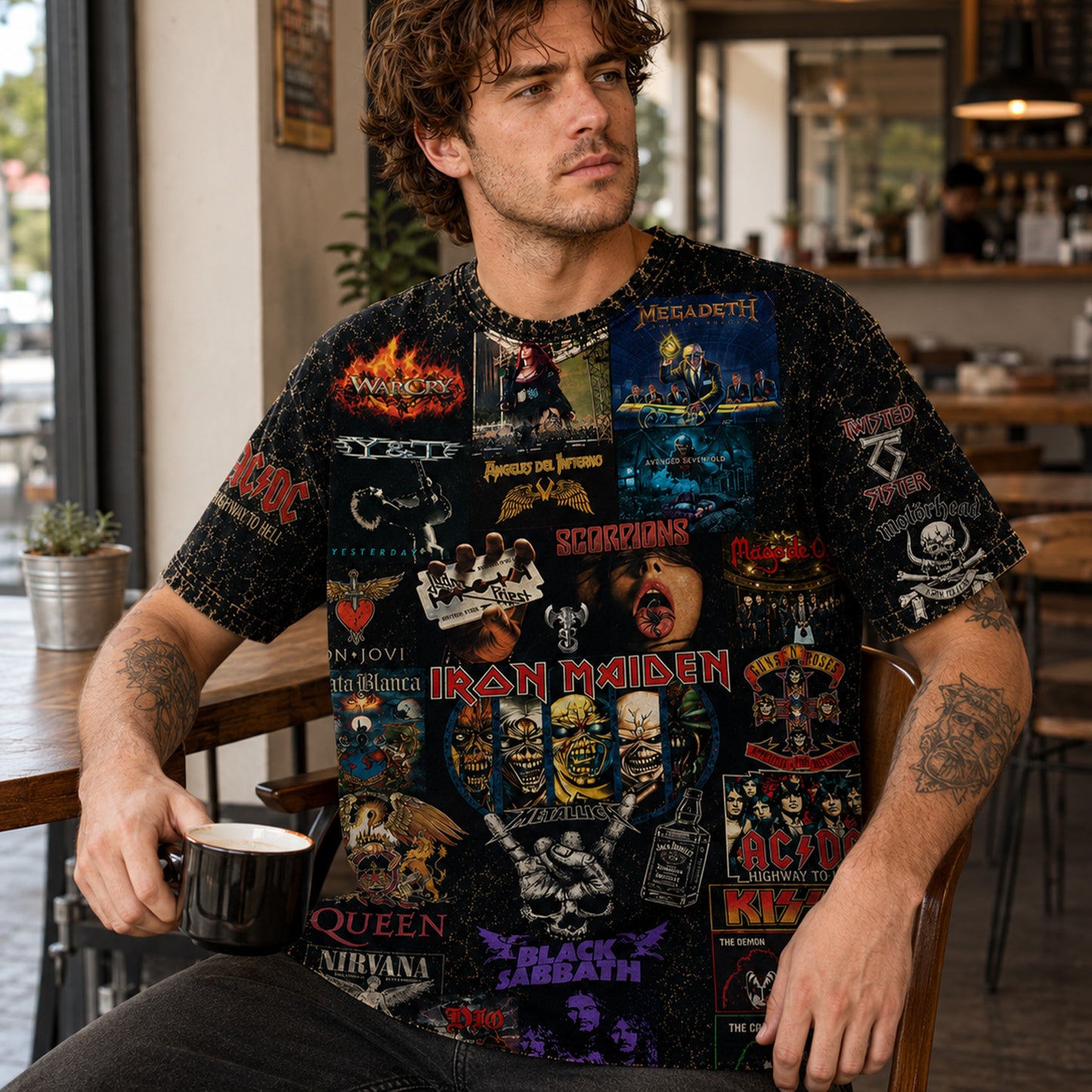 Rock Lover - Classic Legends All Over Print Shirt Version 10