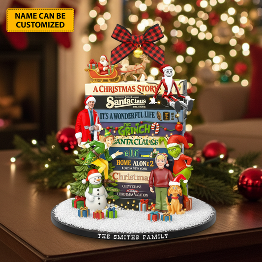 Christmas Classics – Personalized Holiday Acrylic Plaque