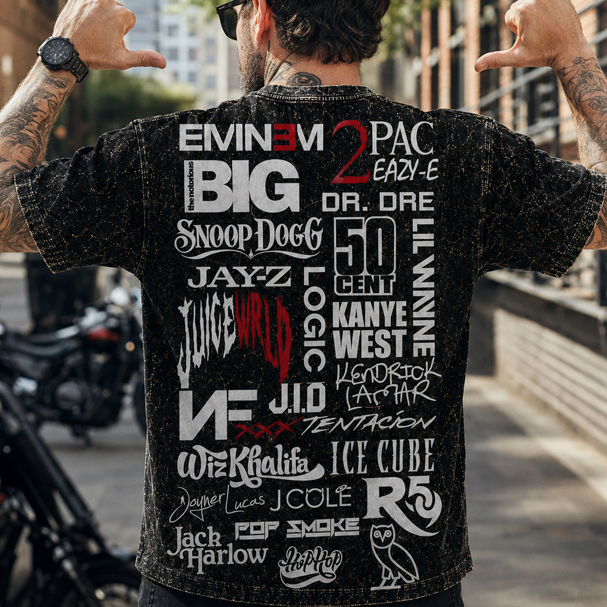 Rap Lover - Classic Legends All Over Print Shirt Version 1