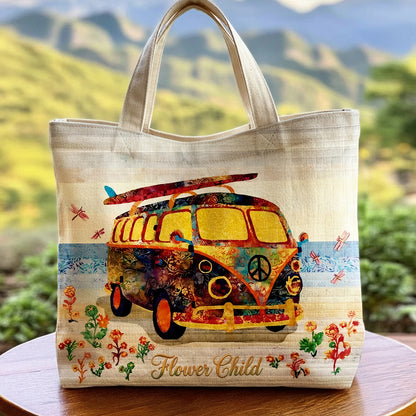 Flower Child - Hippie Tote Bag