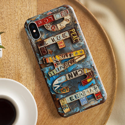 Hippie Peace - Personalized Hippie Phone Case