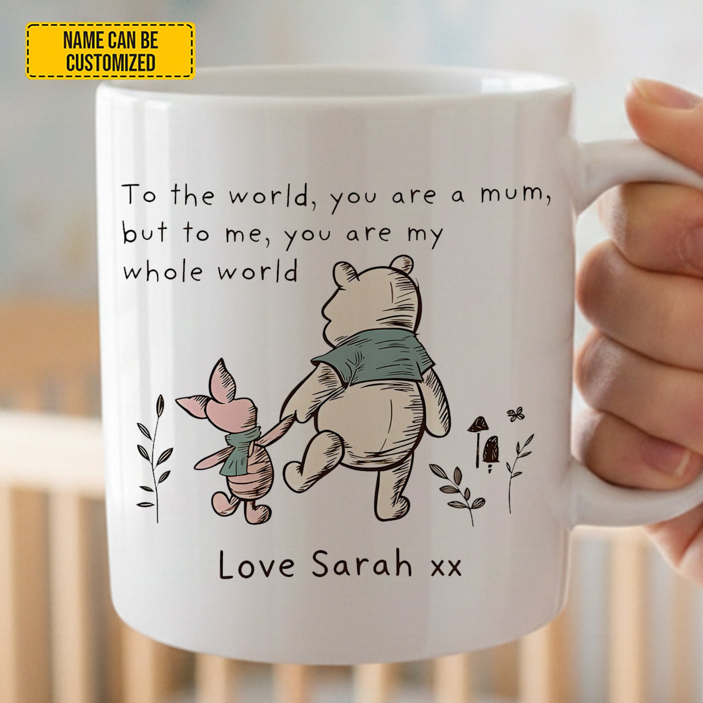 Personalized Bear Mama Mug - Mother’s Day Gift