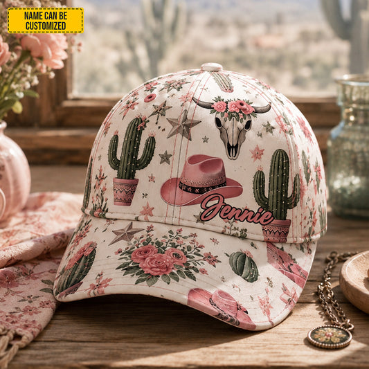 Personalized Cowgirl Western Classic Cap
