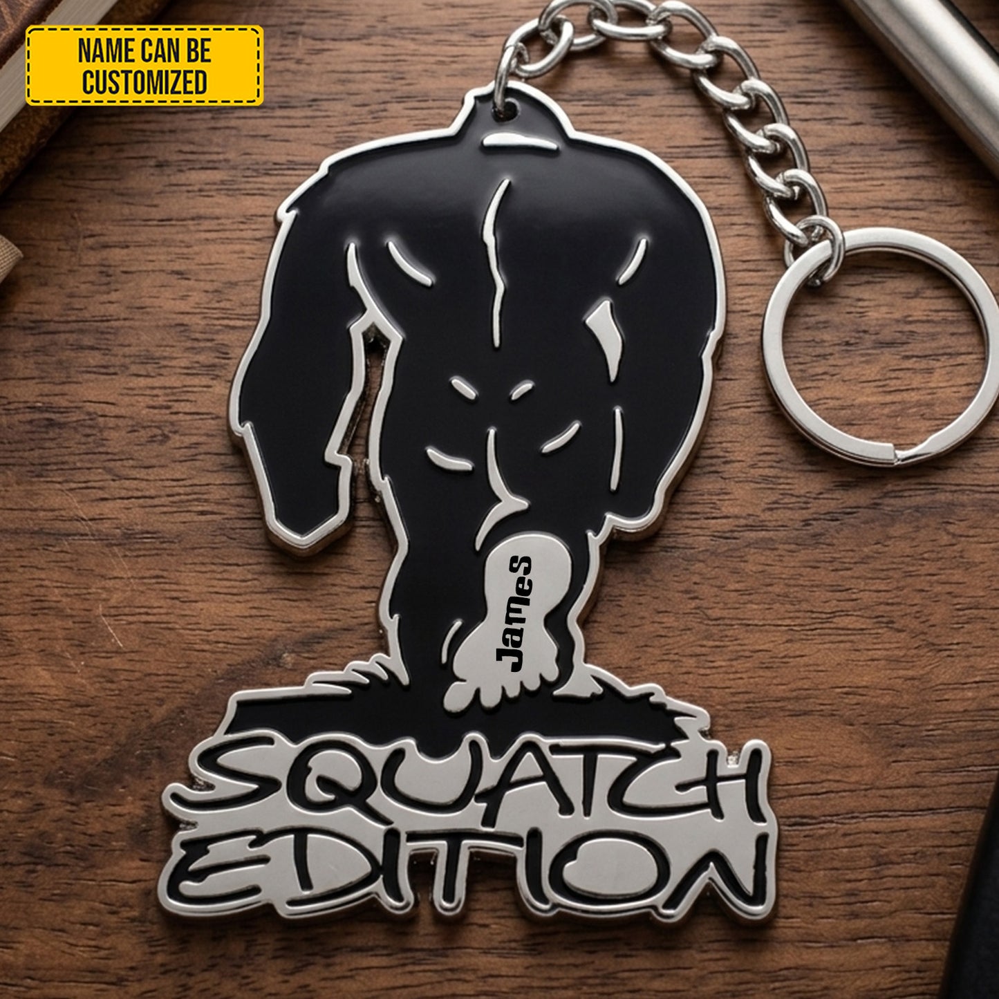 Personalized Squatch Edition Keychain