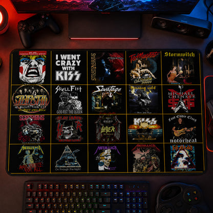 Rock Lovers – Classic Rock Legends Editions Desk Mat Version 3