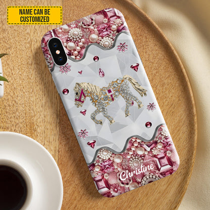 Horse Lover - Personalized Horse Phone Case
