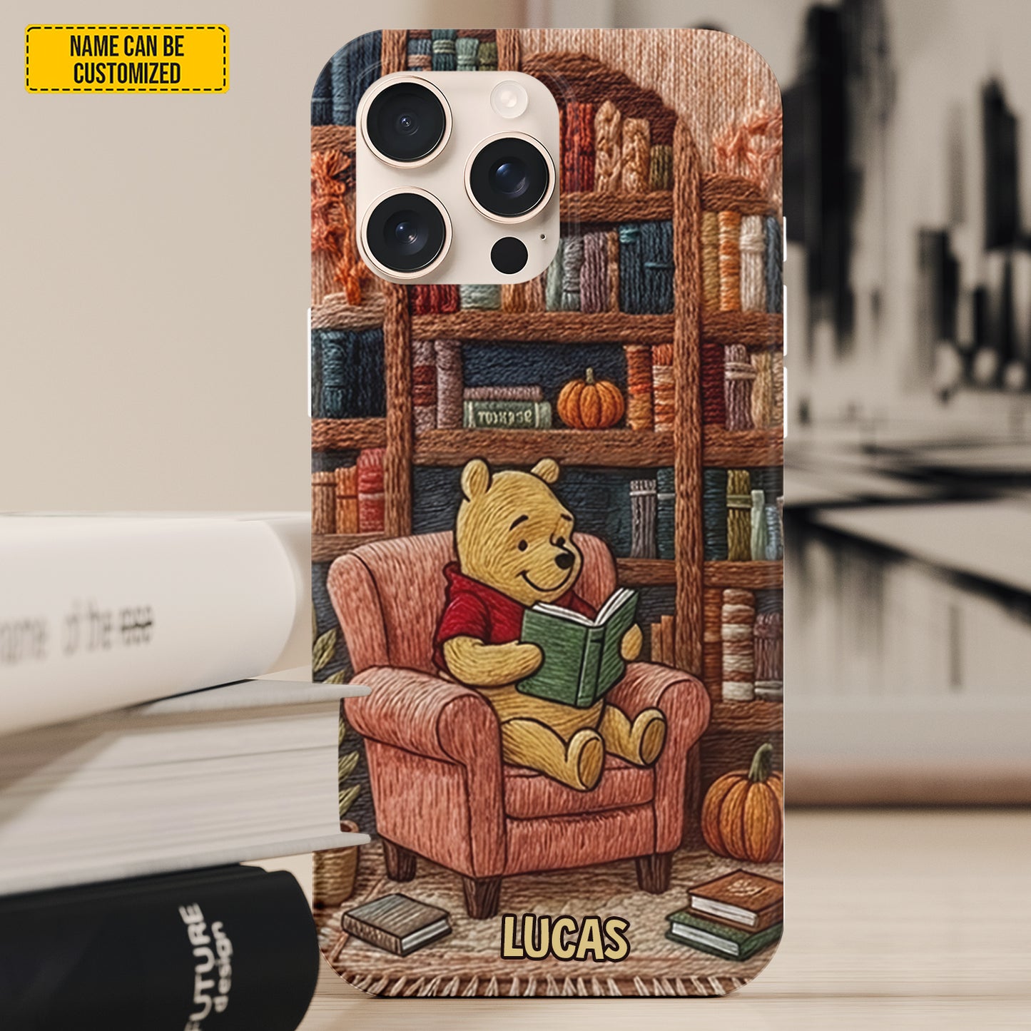 Storytime Bear – Personalized Phone Case