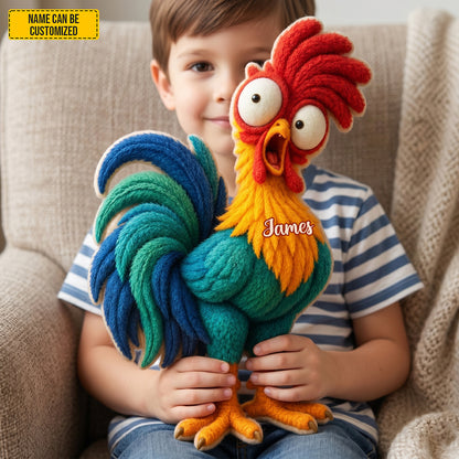 Funny Chicken - Personalized Chicken Shaped Pillow