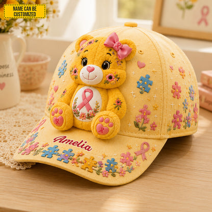 Personalized Cancel Bear Classic Cap
