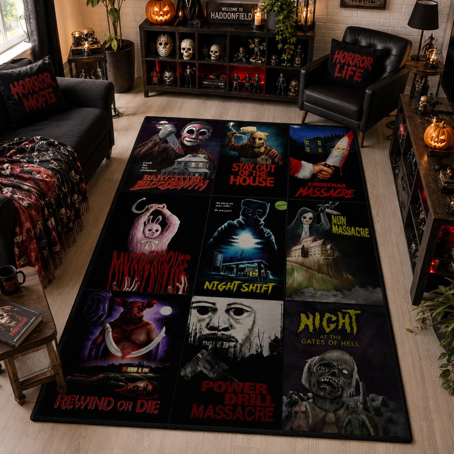 Horror Area Rug