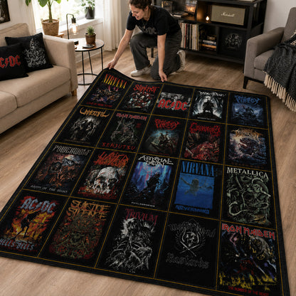 Rock Lovers - Legends Edition Area Rug Version 2