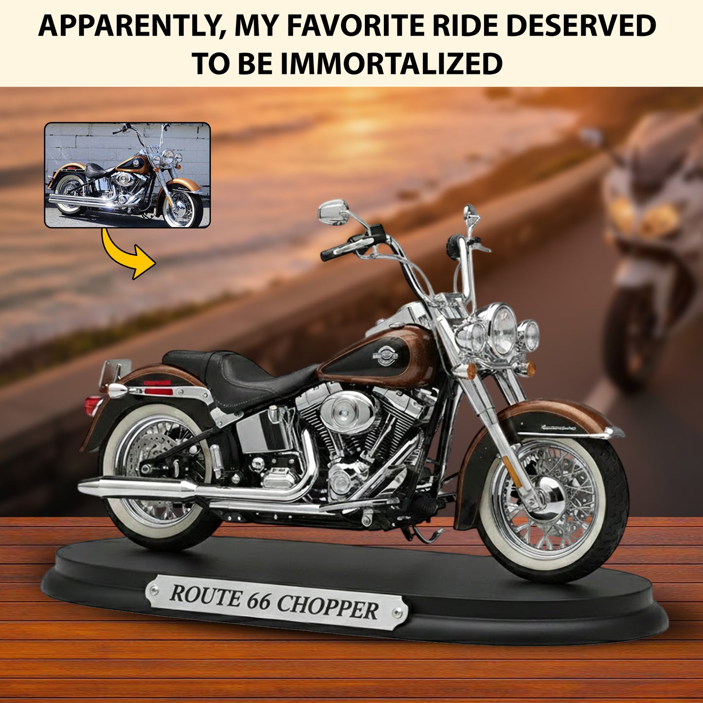 Biker Legend – Personalized Motorcycle Acrylic Plaque