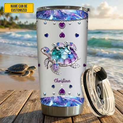 Nana Turtle Gift For Mom Grandma – Personalized Grandma Tumbler