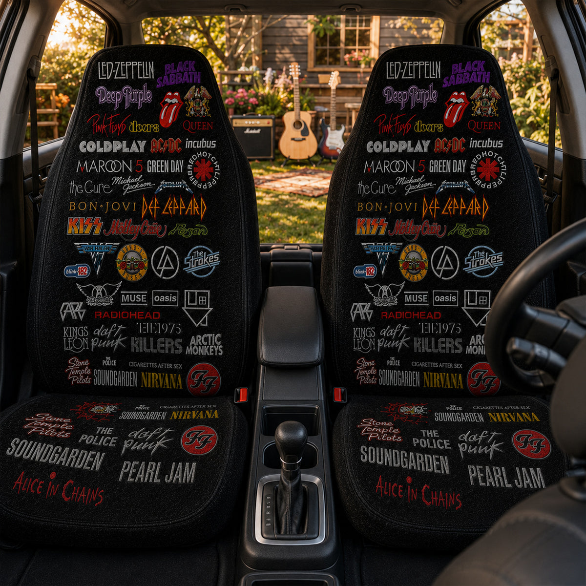 Rock Legends – Rock Lovers Car Seat Covers Version 2