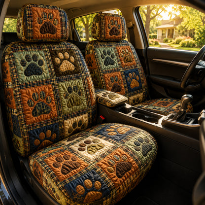 Rustic Pet Lover Car Seat Covers