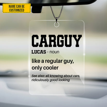 Personalized Car Guy Definition Car Hanging Ornament