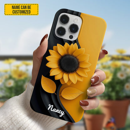 Personalized Beautiful Sunflower Phone Case