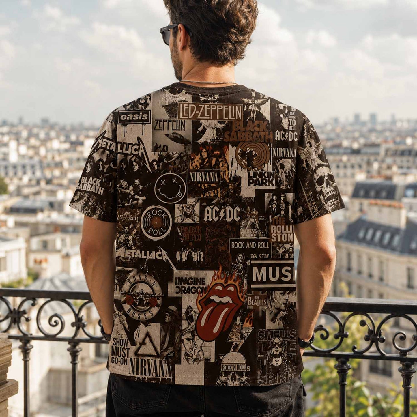 Rock Lover - Classic Legends All Over Print Shirt Version 6
