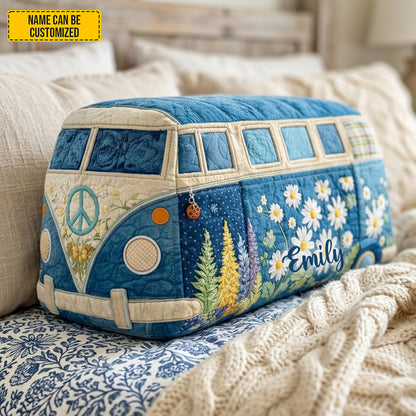 Personalized Hippie Van Custom Shaped Pillow