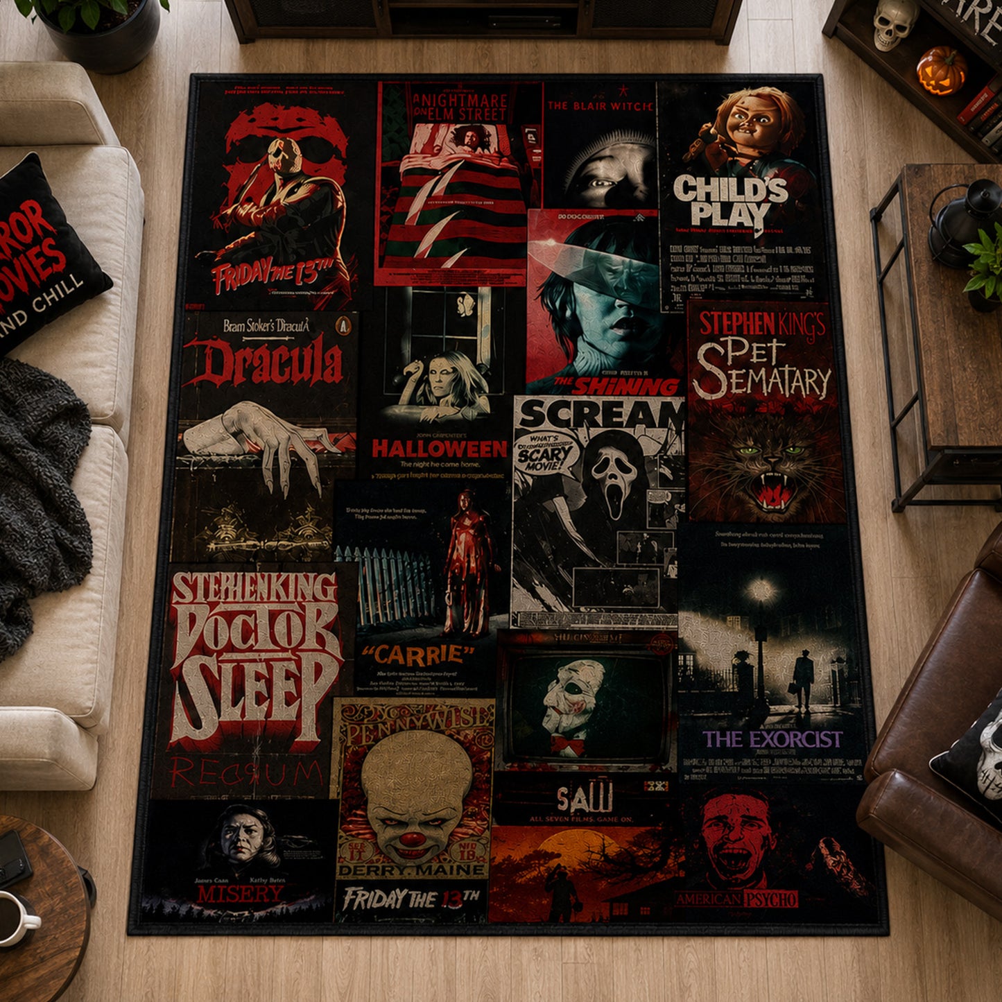 Horror Area Rug Version 2