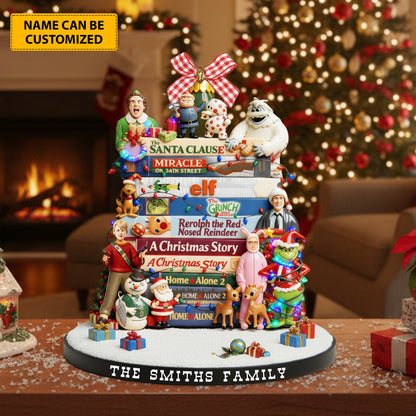 Christmas Classics – Personalized Holiday Acrylic Plaque