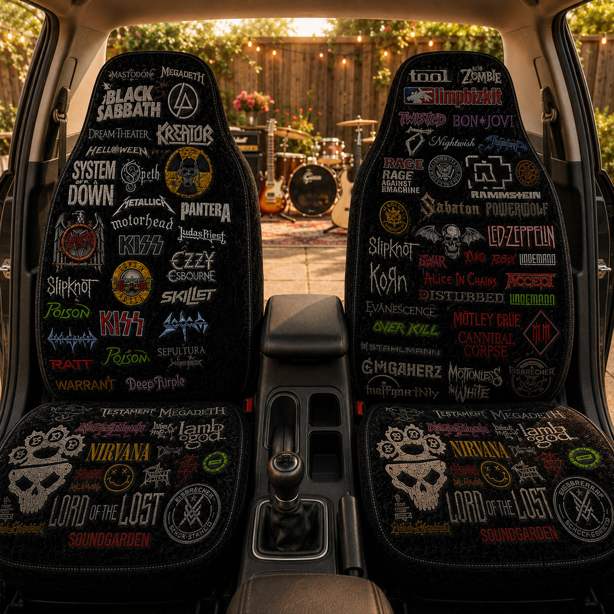 Rock Legends – Rock Lovers Car Seat Covers